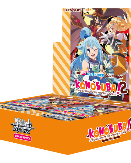 Weiss Schwarz KONOSUBA God’s blessing on this wonderful world! Re:Edit Booster Box