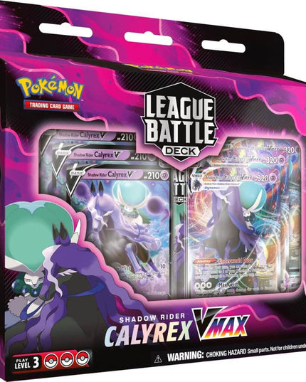 POKEMON TCG Calyrex VMAX League Battle Deck