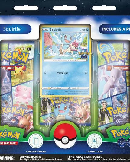 Pokemon TCG Pokemon GO Pin Collection