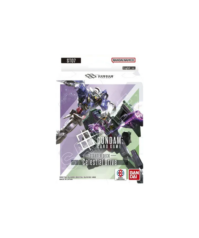Gundam Card Game Celestial Drive ST07 Starter Deck