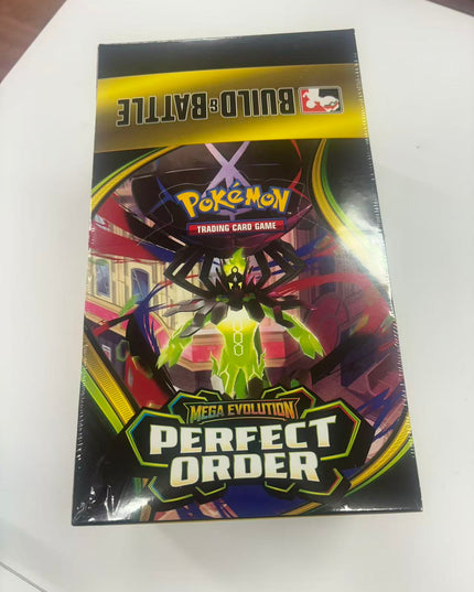Pokemon Mega Evolution Perfect Order Build and Battle SEALED CASE OF 10
