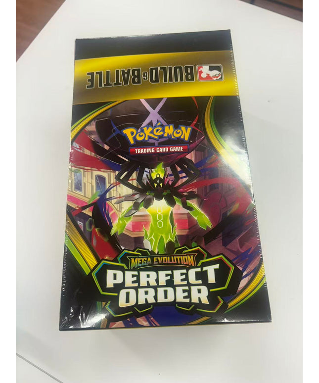 Pokemon Mega Evolution Perfect Order Build and Battle SEALED CASE OF 10