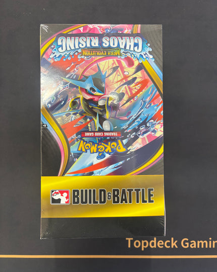 Pokemon TCG Mega Evolutions 4 Chaos Rising Build & Battle Box Sealed Case