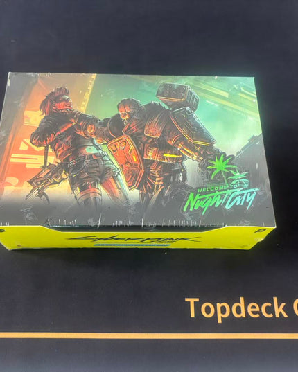 Cyberpunk TCG Beta Booster Box Welcome to Night City (36 BOOSTER PACKS)