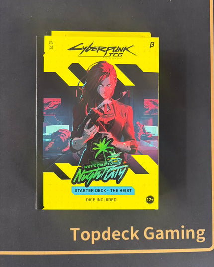 Cyberpunk TCG Welcome to Night City: Beta The Heist Starter Deck