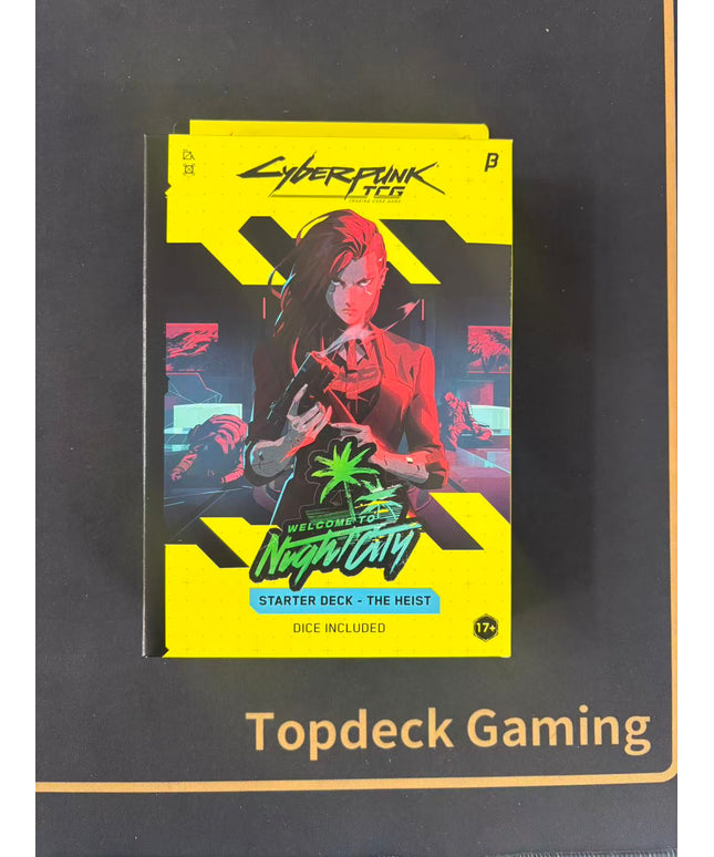 Cyberpunk TCG Welcome to Night City: Beta The Heist Starter Deck
