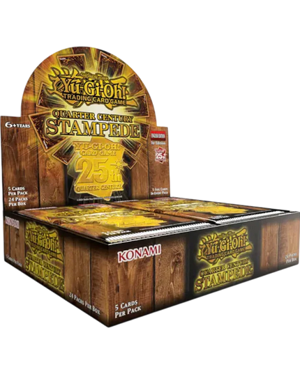 Yu-Gi-Oh! TCG Quarter Century Stampede Booster Box