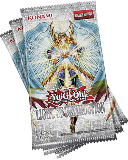 YuGiOh Light of Destruction Unlimited Reprint -9 x Card Booster