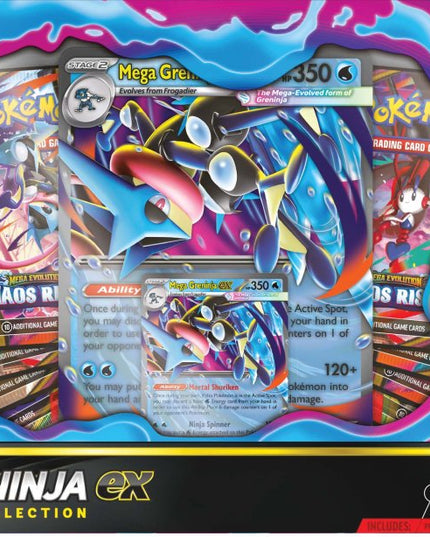 Pokémon TCG: Mega Greninja ex Premium Collection