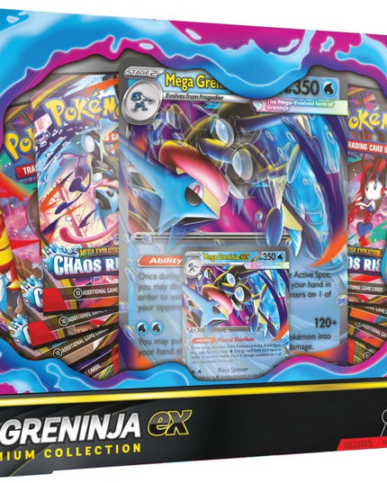 Pokémon TCG: Mega Greninja ex Premium Collection