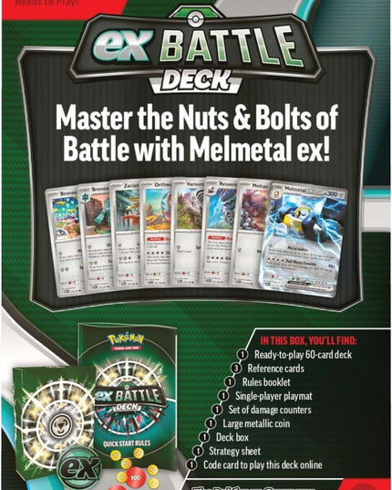 POKÉMON TCG Melmetal & Houndoom Battle Deck