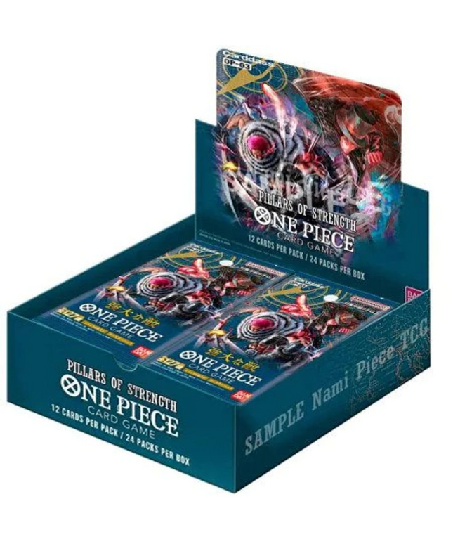 One Piece Pillars Of Strength OP-03 Booster Box ENGLISH OP03