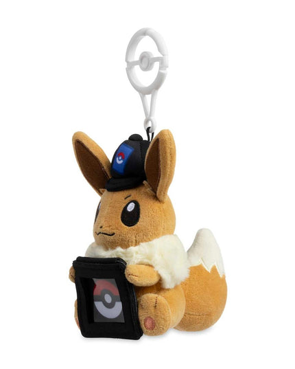 Pokémon TCG: Eevee Coin-Display Plush Key Chain
