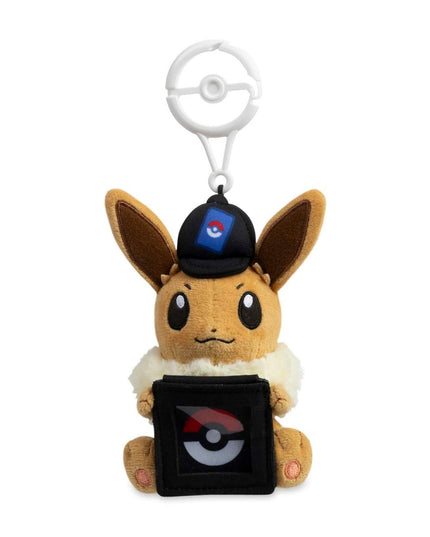 Pokémon TCG: Eevee Coin-Display Plush Key Chain