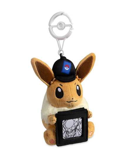Pokémon TCG: Eevee Coin-Display Plush Key Chain