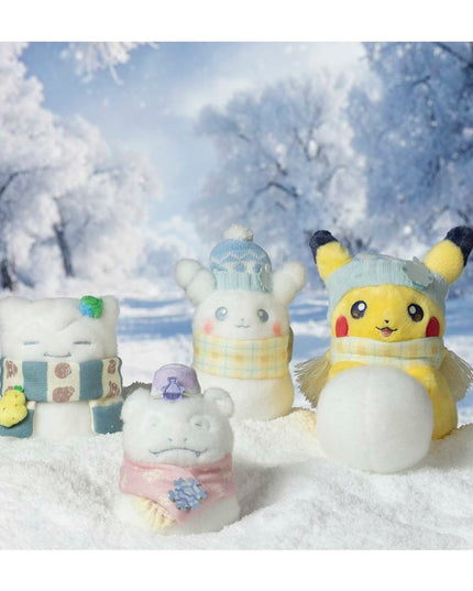 Slowpoke Snowman Snowy Softies Plush