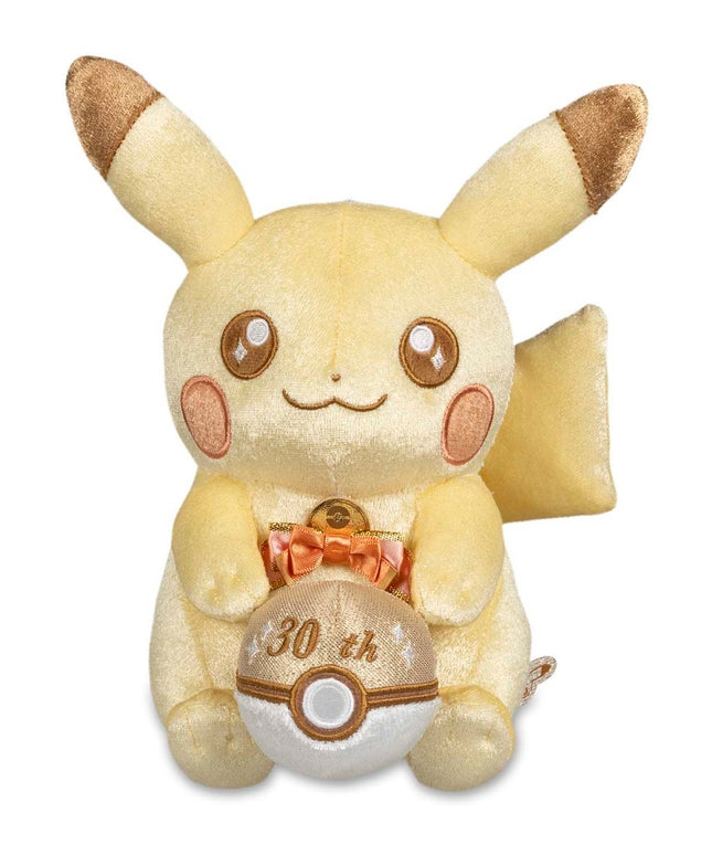 Pokemon Pikachu 30th Celebration Plush