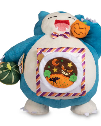 Snorlax Pokemon Pumpkin Celebration Poke Plush - 9 ¼ In