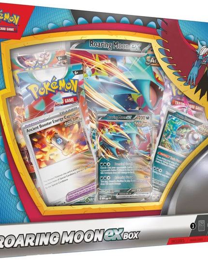 POKÉMON TCG Roaring Moon/ Iron Valiant ex Box