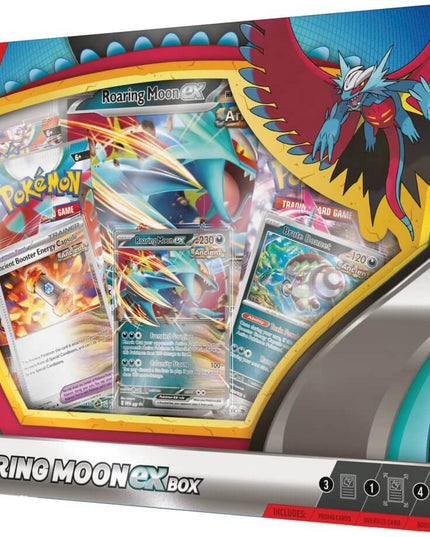 POKÉMON TCG Roaring Moon/ Iron Valiant ex Box