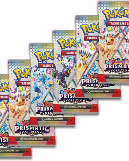 POKÉMON TCG Scarlet & Violet 8.5 Prismatic Evolutions Booster Bundle