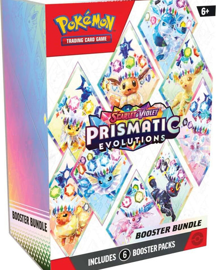 POKÉMON TCG Scarlet & Violet 8.5 Prismatic Evolutions Booster Bundle
