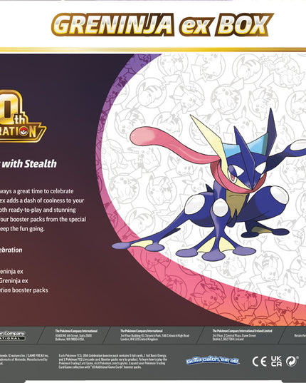 Pokemon TCG: 30th Celebration Sylveon ex Box / Greninja ex Box