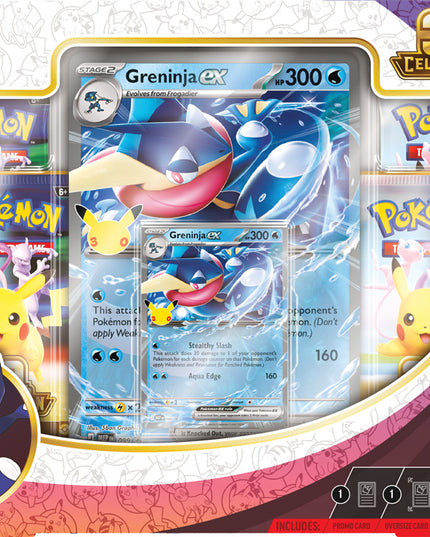 Pokemon TCG: 30th Celebration Sylveon ex Box / Greninja ex Box
