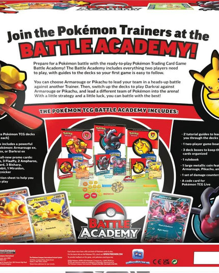 POKÉMON TCG Battle Academy Board Game 2024 Pre-Order