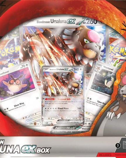 POKÉMON TCG Bloodmoon Ursaluna ex Box