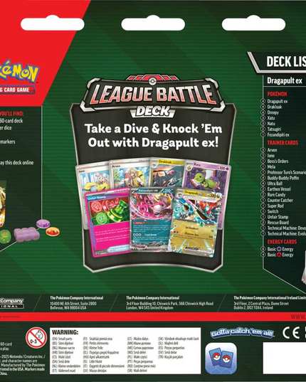 Pokémon TCG: Dragapult ex League Battle Deck