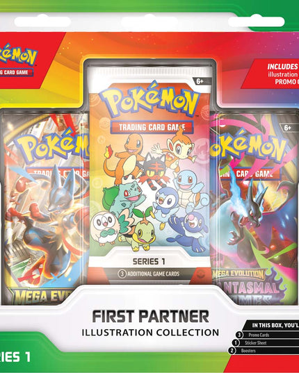 Preorder Pokémon TCG: First Partner Illustration Collection Series 1