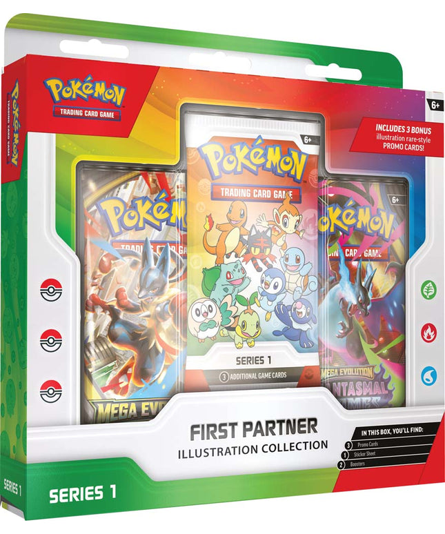 Preorder Pokémon TCG: First Partner Illustration Collection Series 1