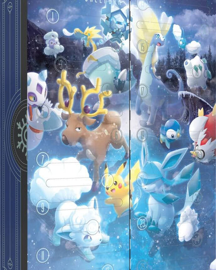 POEÉMON TCG Holiday 2023 Calendar