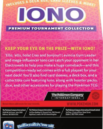 POKÉMON TCG Iono Premium Tournament Collection