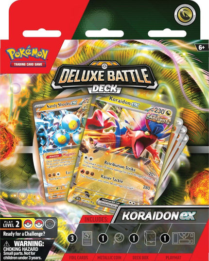 POKÉMON TCG Miraidon ex / Koraidon ex Deluxe Battle Deck Pre-Order