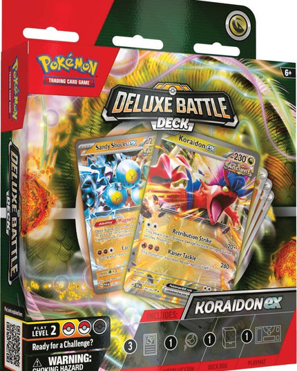 POKÉMON TCG Miraidon ex / Koraidon ex Deluxe Battle Deck Pre-Order