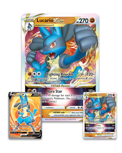 Pokemon TCG: Lucario VSTAR Premium Collection