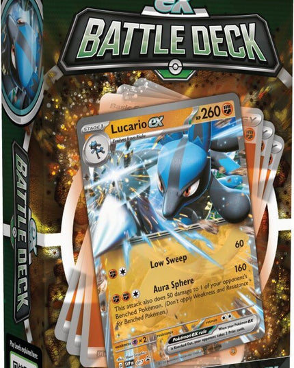POKEMON TCG V Battle Deck Ampharos & Lucario