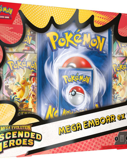 Pokemon Mega Evolution Ascended Heroes Mega Ex Box