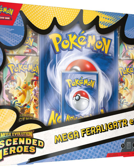 Pokemon Mega Evolution Ascended Heroes Mega Ex Box