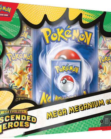 Pokemon Mega Evolution Ascended Heroes Mega Ex Box