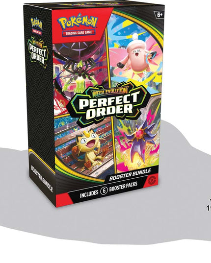 EOI / Pre-Order Pokémon TCG: Mega Evolution— Perfect Order Booster Bundle