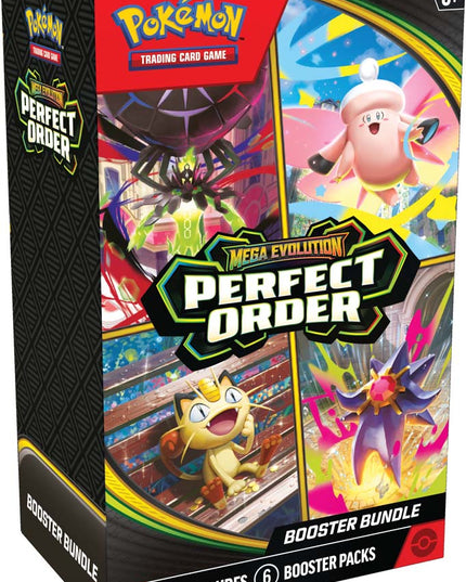 EOI / Pre-Order Pokémon TCG: Mega Evolution— Perfect Order Booster Bundle
