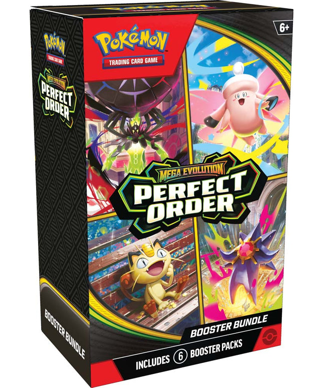 EOI / Pre-Order Pokémon TCG: Mega Evolution— Perfect Order Booster Bundle