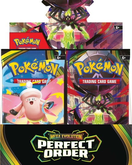 EOI / Pre-Order Pokémon TCG: Mega Evolution-Perfect Order Booster Box
