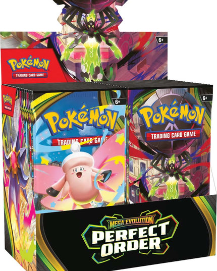 EOI / Pre-Order Pokémon TCG: Mega Evolution-Perfect Order Booster Box