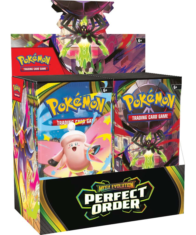 EOI / Pre-Order Pokémon TCG: Mega Evolution-Perfect Order Booster Box