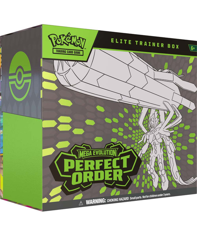 EOI / Pre-Order Pokémon TCG: Mega Evolution— Perfect Order Elite Trainer Box