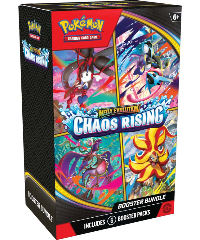 Pokémon TCG: Mega Evolution Chaos Rising Booster Bundle